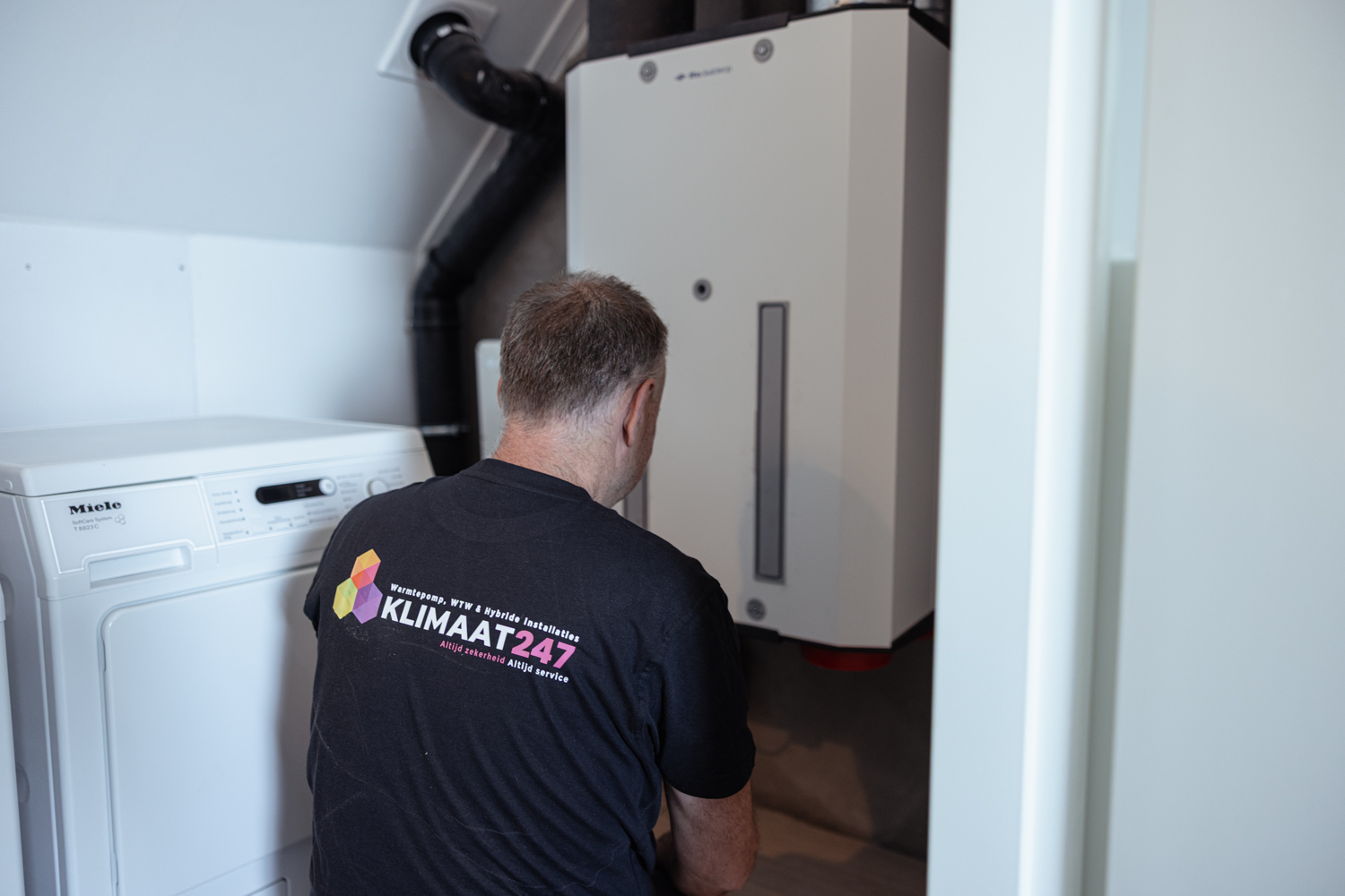 Service aan WTW-systeem